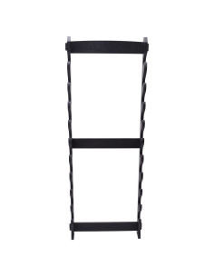 Wall-mounted wooden support for 10 katanas