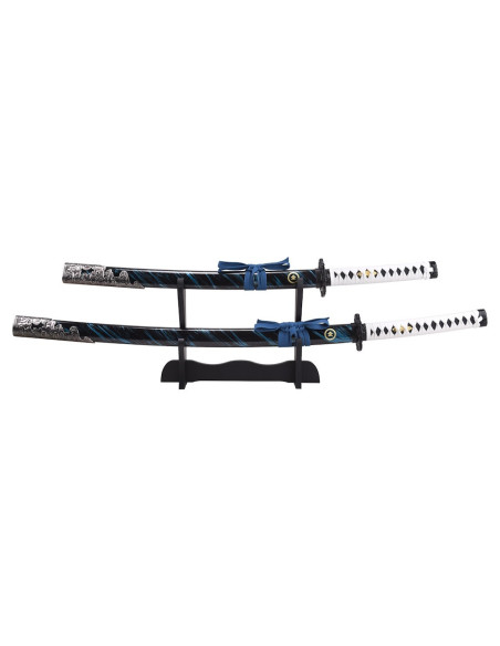 Set of unofficial decorative Katana...