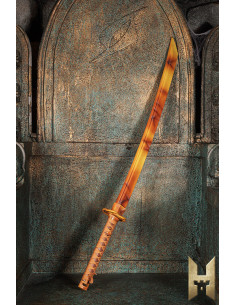 Citrine Ryugan LARP model Katana