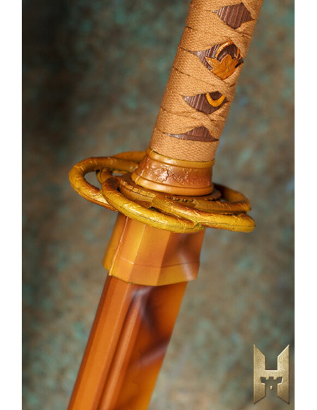 Citrine Ryugan LARP model Katana