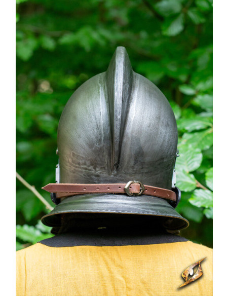 Burgundy Helmet with Visor in...