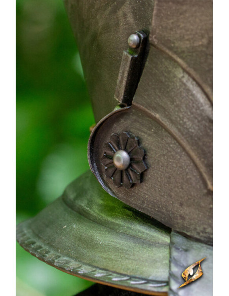 Burgundy Helmet with Visor in...