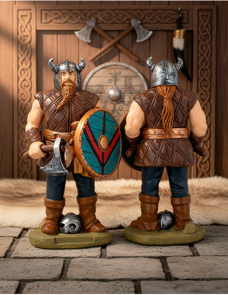 Viking Warrior figure with shield and...