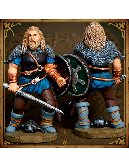 Viking Warrior figure with shield and...