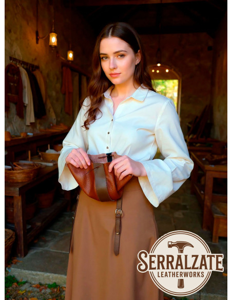 Medieval beggar-style bag model Veltor