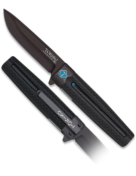 Field Knife Model Tokisu D2, black color