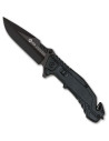 K25 Rescue Tactical Knife with Black Aluminum Handle