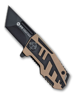K25 Tactical Knife with Black-Coyote Handle