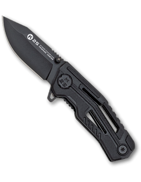Tactical Knife K25 with G10 Carbon...