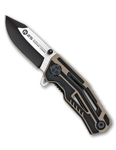 K25 Tactical Knife with G10 Coyote Handle and Carbon...