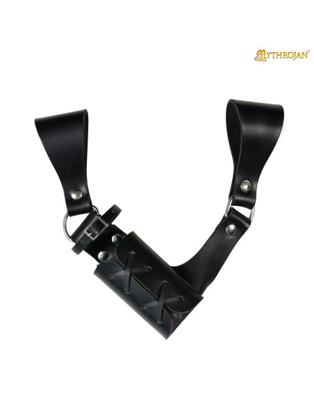 Small black leather adjustable... Small black leather adjustable...