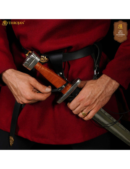 Small black leather adjustable... Small black leather adjustable...