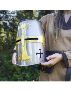 Templar helmet model Sugarloaf, 12th-13th century