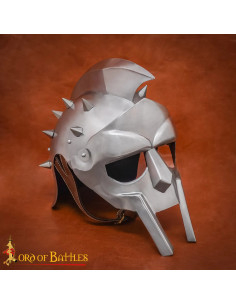 Roman helmet of Gladiator Maximus with spikes (caliber 18)
