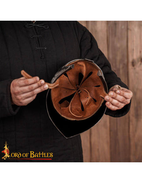 Gondor Fantasy Helmet with Leather... Gondor Fantasy Helmet with Leather...