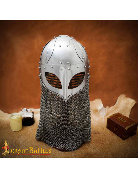 Viking helmet with visor and...