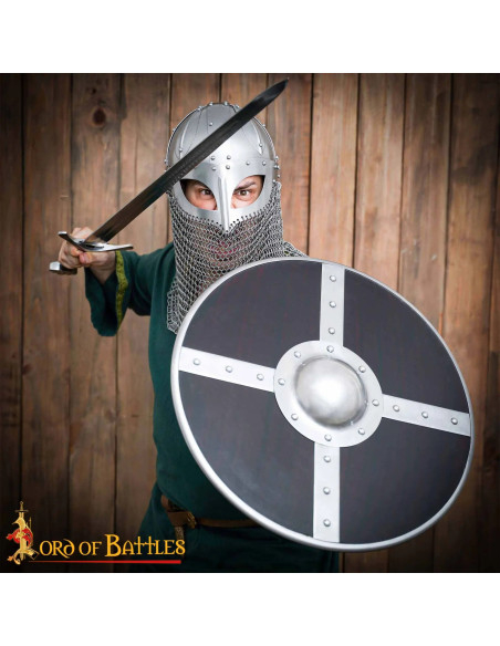 Viking helmet with visor and...