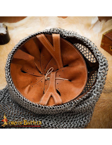 Viking helmet with visor and...