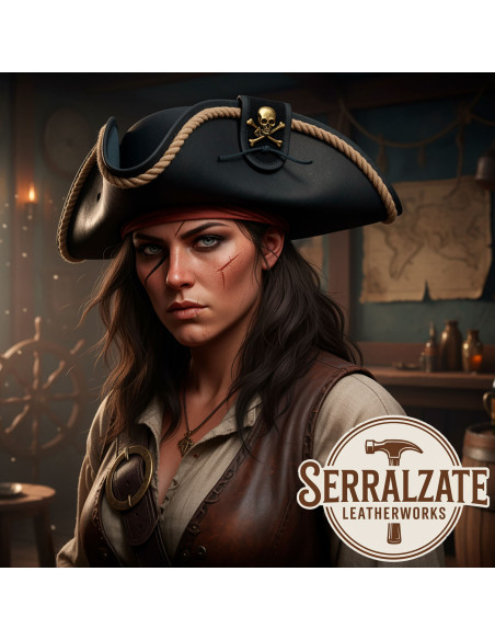 Handmade Captain Jack Pirate Hat