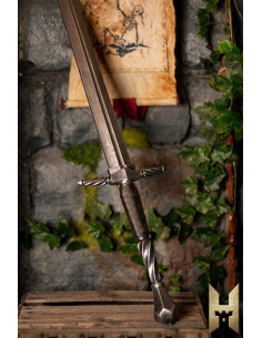 Short Imperial Steel Finish Sword for LARP (102 cm.) 2