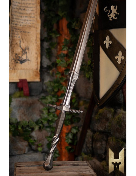 Long Imperial Sword finished in steel...