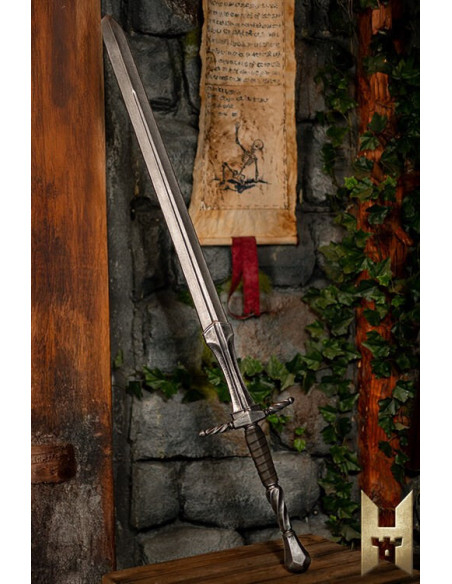 Long Imperial Sword finished in steel...
