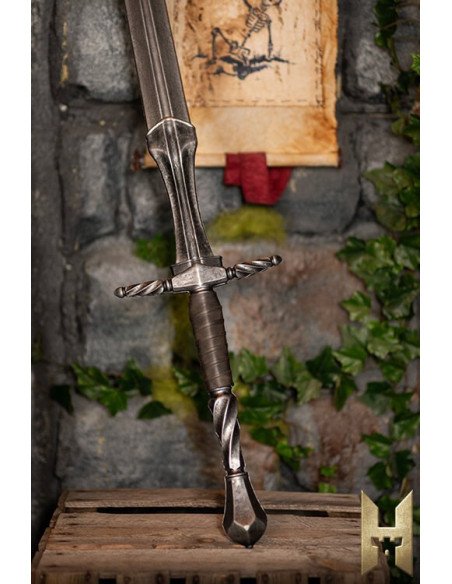 Long Imperial Sword finished in steel...