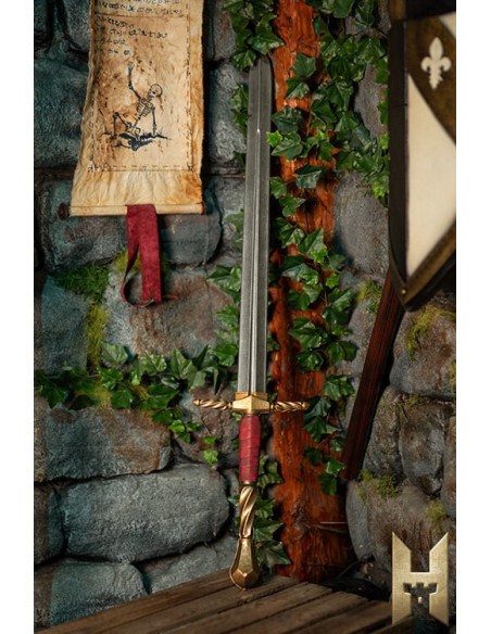 Short Imperial Sword with Gold Finish... Short Imperial Sword with Gold Finish...