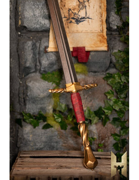 Short Imperial Sword with Gold Finish... Short Imperial Sword with Gold Finish...