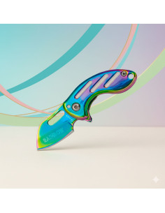 Mini Albainox Rainbow model pocket knife, parrot beak...