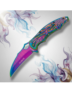 Albainox Rainbow Dragon Pocket Knife Model (21.4 cm.)