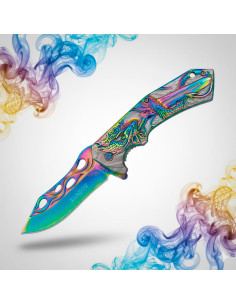 Albainox Rainbow Dragon Pocket Knife (20.7 cm.)