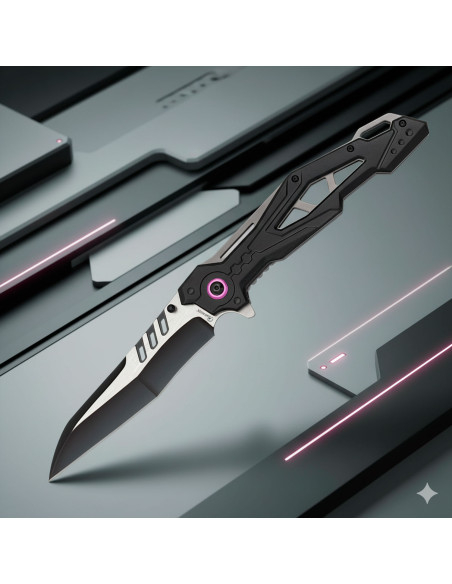 Albainox Tactical Knife with brushed...