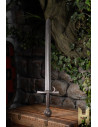 Medieval sword for LARP model Milanese, silver finish (91 cm.)