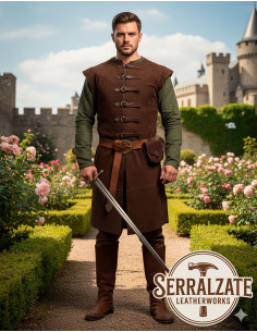 Baldomero Medieval Tunic - Brown