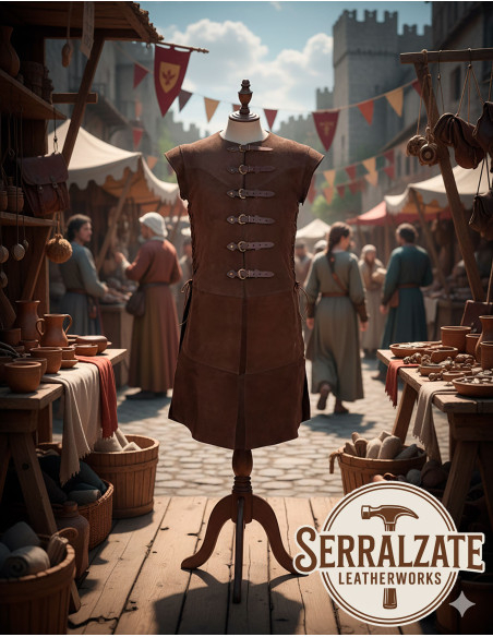 Baldomero Medieval Tunic - Brown