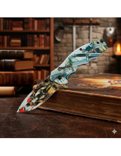 Albainox Pocket Knife Model Knights Templar (19.8 cm.) 2