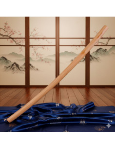 Decorative Shirasaya, satin-finished steel blade (100 cm.) 2