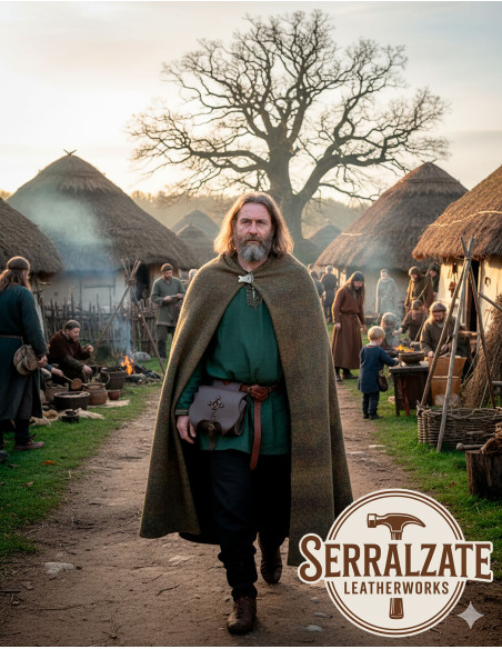 Celtic Bag with Ring and Cross in...