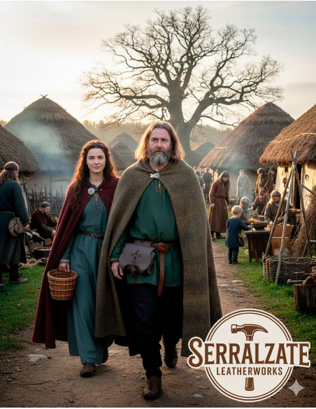 Celtic Bag with Ring and Cross in...