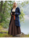 Medieval Pirate Coat Captain Chad model, blue color