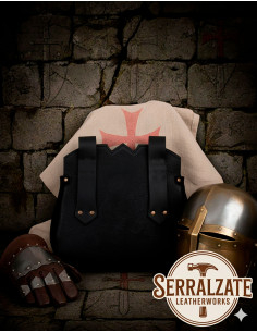 Black Templar Cross Paté Bag, for belt 2