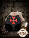 Black Templar Cross Paté Bag, for belt