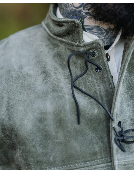 Medieval leather vest model Laertes,... Medieval leather vest model Laertes,...