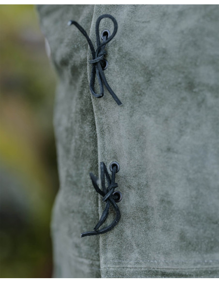 Medieval leather vest model Laertes,... Medieval leather vest model Laertes,...