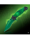 Albainox Tactical Knife Model Skull Green (21 cm.)