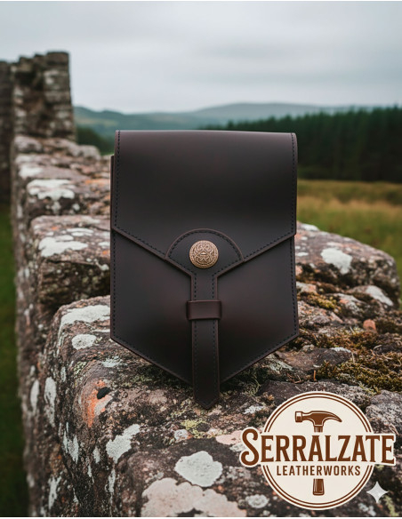 Celtic leather bag model Brigida,...