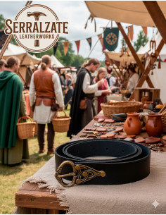 Celtic Knot Belt Perpetual in black