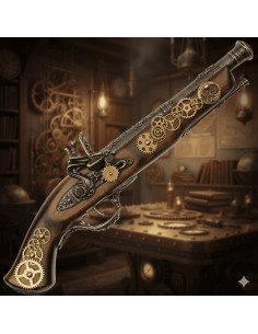 Flint Pistol, SteamPunk I 2