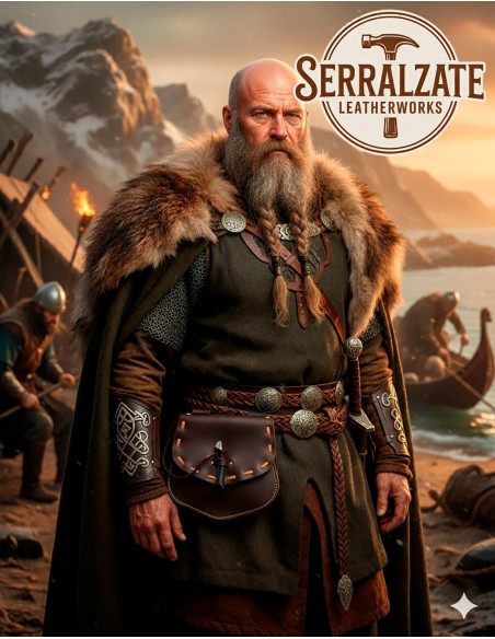 Viking horn belt bag, Gjallarhorn for...